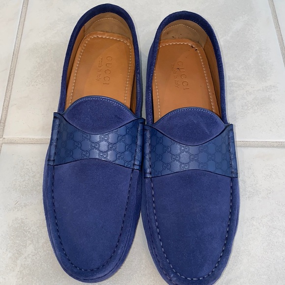 Gucci Men’s Driving Loafers - Picture 1 of 7